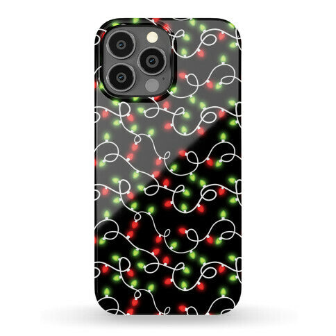 Christmas Lights Pattern Phone Case